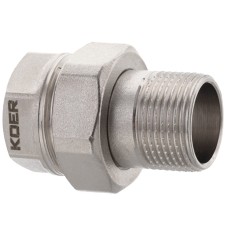 Угон американка 1/2" прямой KOER KR.341 (KR0131)