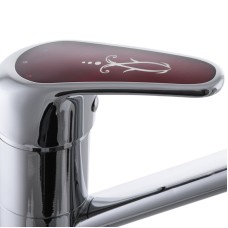 Смеситель для кухни CRON MAGIC 555 (красная ручка) (CR0110)