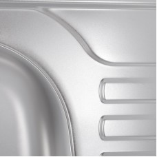 Мойка кухонная HAIBA 65x50 SATIN (HB0555)