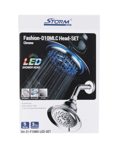 Воронка STORM SH-31-F10M5-LED-SET (ST0019)