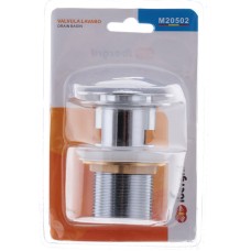 Донный клапан для умывальника (кнопка) IBERGRIF M20502 (IB0087)