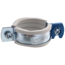 Хомут трубный оцинкованный KOER KCB.10.G 1-1/4" (38-43) серый (KR2787)