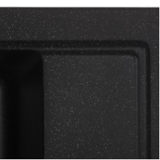 Мойка кухонная ZERIX ZS-4651S-03 Черная (ZX4564)