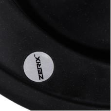 Кухонная мойка ZERIX ZS-510R-14 Черный металлик (ZX4538)