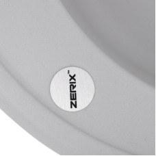 Кухонная мойка ZERIX ZS-510R-01 Белая (ZX4531)