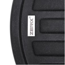 Мойка кухонная ZERIX ZS-7750R-03 Черная (ZX4556)