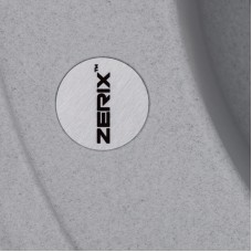 Мойка кухонная ZERIX ZS-510R-09 Серая (ZX4535)
