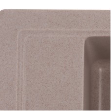 Мойка кухонная ZERIX ZS-4651S-06 Бежевая (ZX4565)