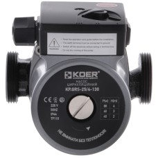 Насос циркуляционный центр. KOER KP.GRS-25/4-130 (KP0250)