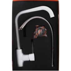 Смеситель для кухни Haiba HANS 011 белый (HB0818)