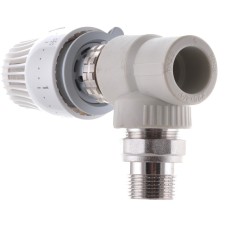 Кран термостатический с угловой термоголовкой 25x3/4 PPR KOER K0154.PRO (KP0196)