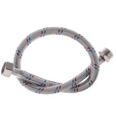 Гибкий шланг для подключения воды Гайка 1/2'' - Штуцер 1/2'' (50 см) ZERIX (ZX1562)