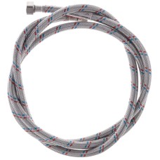 Гибкий шланг для подключения воды Гайка 1/2'' - Штуцер 1/2'' (200 см) ZERIX (ZX1569)