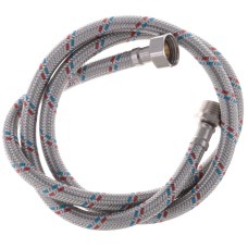 Гибкий шланг для подключения воды Гайка 1/2 – Штуцер 1/2 (120 см) ZERIX (ZX1566)