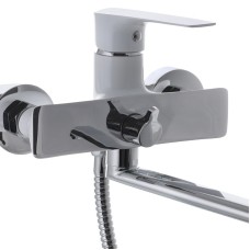 Смеситель для ванны MIXXUS PREMIUM EVA 006 EURO Белый (MI5813)