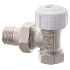 Кран радиаторный термостатический Roho R5150-050 - 1/2" (М30х1.5) (угловой) (RO0122)