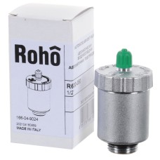 Воздухоотводчик автоматический Roho R630-050 - 1/2" (никель) (RO0155)