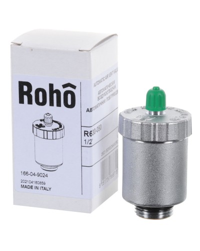 Повітровідвідник автоматичний Roho R630-050 - 1/2" (нікель) (RO0155)