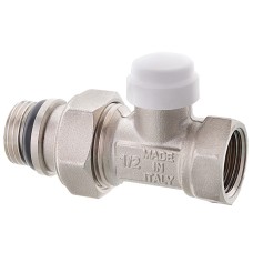 Кран радиаторный Roho R5261-050 - 1/2" прямой (антипротечка) (RO0135)