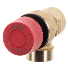 Клапан предохранительный Roho R2000-060 - 1/2" ВВ (6 бар) (RO0170)