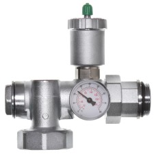 Смесительная группа термостатическая Roho R70-100075 - 1"х3/4" (без насоса) (RO0149)