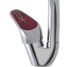 Смеситель для кухни CRON MAGIC 777 (красная ручка) (CR0117)