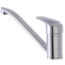 Смеситель для кухни Haiba MAGIC 004 с синей ручкой (HB0664)