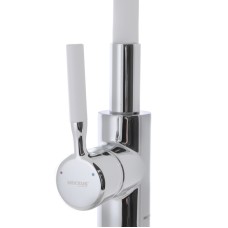 Смеситель для кухни с силиконовым изливом MIXXUS PREMIUM RIO 011 Белый (MI5814)