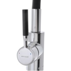 Смеситель для кухни с силиконовым изливом MIXXUS PREMIUM RIO 011 Черный (MI5815)