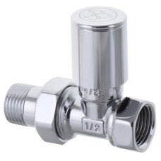 Кран для полотенцесушителя прямой KOER KR.532 - 1/2" (Продается по 2 шт.) (KR3074)