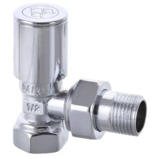 Кран для полотенцесушителя угловой KOER KR.531 - 1/2" (Продается по 2 шт.) (KR3073)