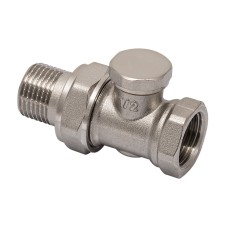 Вентиль балансировочный радиаторный EUROPRODUCT EP.0411 - 1/2x1/2 (EP6033)