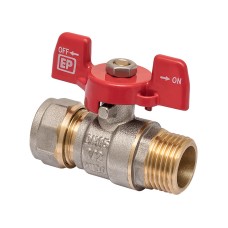 Кран шаровой EUROPRODUCT EP.501 WING 16x1/2M (EP6040)