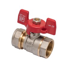 Кран шаровой EUROPRODUCT EP.502 WING 20x3/4F (EP6039)