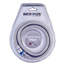 Шланг для душу Mixxus Shower hose-SUS-175cm з нерж. сталі SUS304 (MI6054)