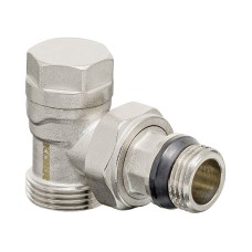 Комплект для подключения радиатора KOER SET-14 - 1/2"x3/4" (угловой) с термоголовкой ЗЗ (KR3178)