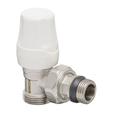 Комплект для подключения радиатора KOER SET-14 - 1/2"x3/4" (угловой) с термоголовкой ЗЗ (KR3178)