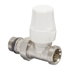 Комплект для подключения радиатора KOER SET-15 - 1/2"x3/4" (прямой) с термоголовкой ЗЗ (KR3180)