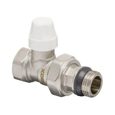 Комплект для подключения радиатора KOER SET-12 - 1/2"x1/2" (прямой) с термоголовкой ВЗ (KR3177)