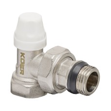 Комплект для подключения радиатора KOER SET-13 - 1/2"x1/2" (осевой) с термоголовкой ВЗ (KR3176)