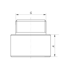 Удлинитель KOER WM.E06-20.WN - 1/2" 20мм (KR3003)