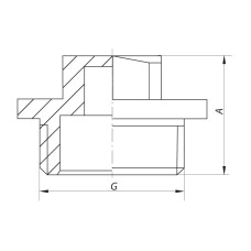Резьбовой фитинг заглушка С KOER KF.P06M - 1/2'' (KR3045)