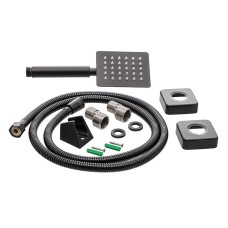 Смеситель для ванны MIXXUS KUB-006 черный (из нерж. стали) (MI2811)