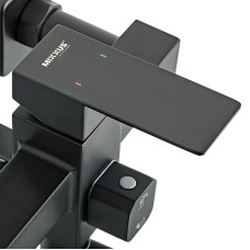 Смеситель для ванны MIXXUS KUB-006 черный (из нерж. стали) (MI2811)