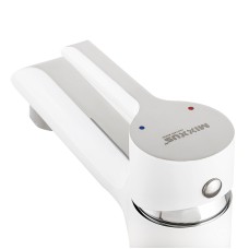 Смеситель для умывальника MIXXUS PREMIUM EDEM 001 (WHITE) (MI5843)