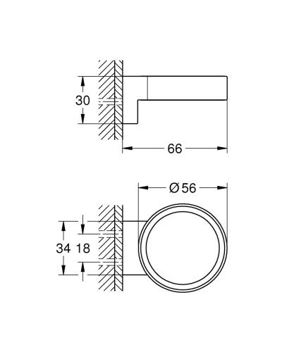 Тримач для аксесуарів Grohe Selection (41027000)