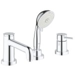 Змішувач на борт ванни на 3 отвори Grohe BauClassic (2511800A)