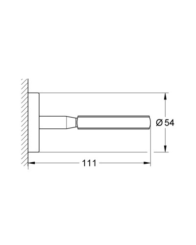 Держатель для аксессуаров Grohe Bau Cosmopolitan Neutral (40585001)