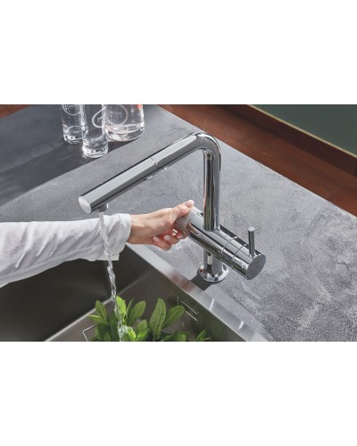 Комплект смесителя для кухни с фильтром Grohe Blue Pure (30382000)