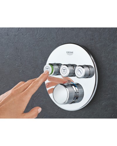 Термостат скрытого монтажа на 3 потребителя Grohe Grohtherm SmartControl (29121000)